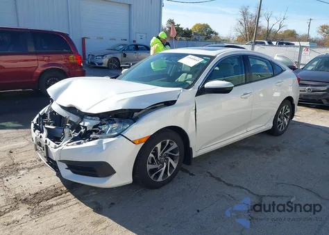 2016 Honda Civic Ex from USA, damaged, VIN 19XFC2F71GE056063